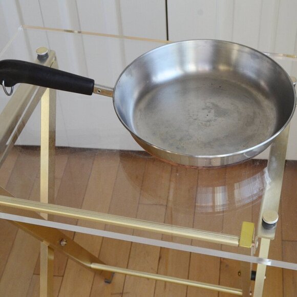 Revere Ware Other - REVERE WARE 9" Stainless Steel Copper Bottom Skillet Fry Pan